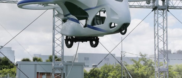 Drone-Like Flying Car Landing