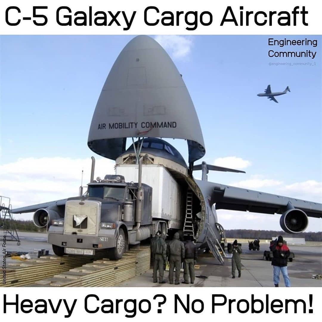  C-5 Galaxy Cargo Aircraft
