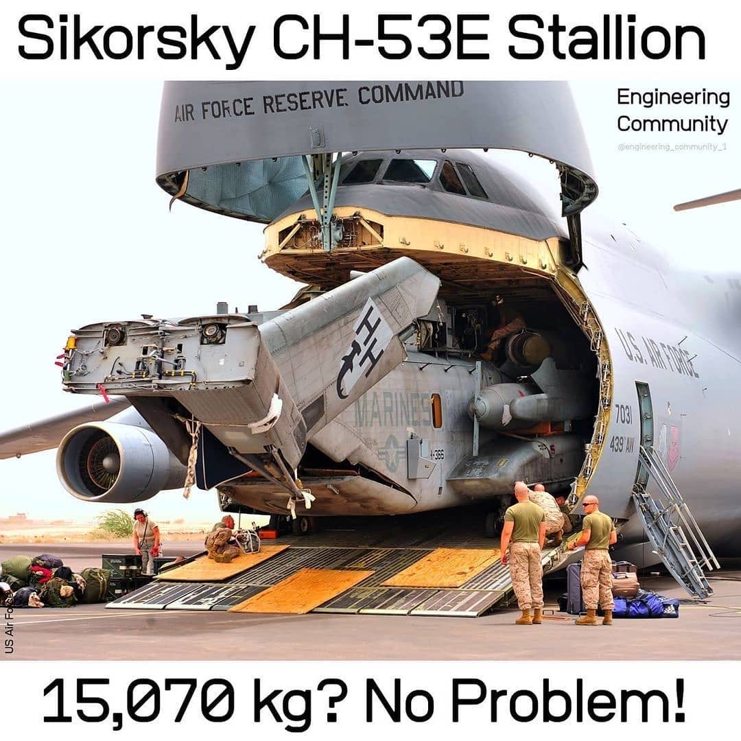 Aircraft: Sikorsky Ch-53E Stallion