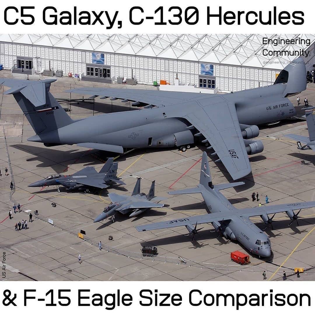 Aircraft: C5 Galaxy, C-130 Hercules
